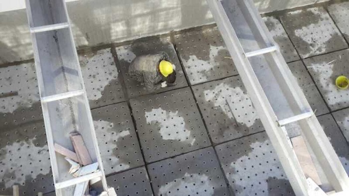 大慶市自來水公司施工現(xiàn)場(chǎng)