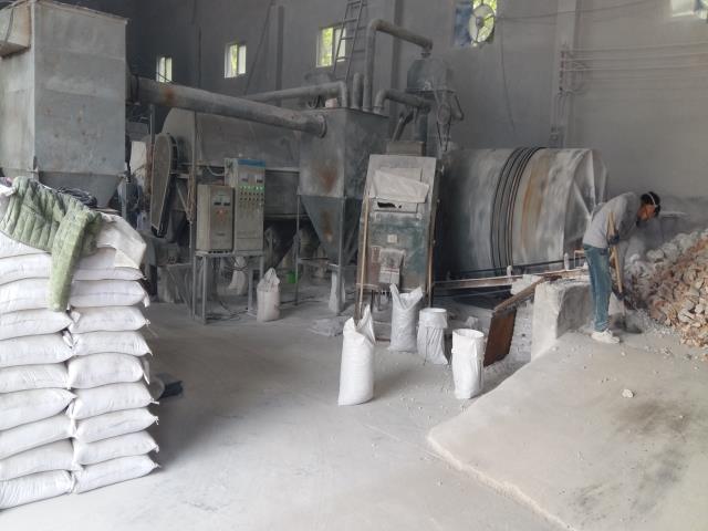 石英砂生產(chǎn)車間庫(kù)存